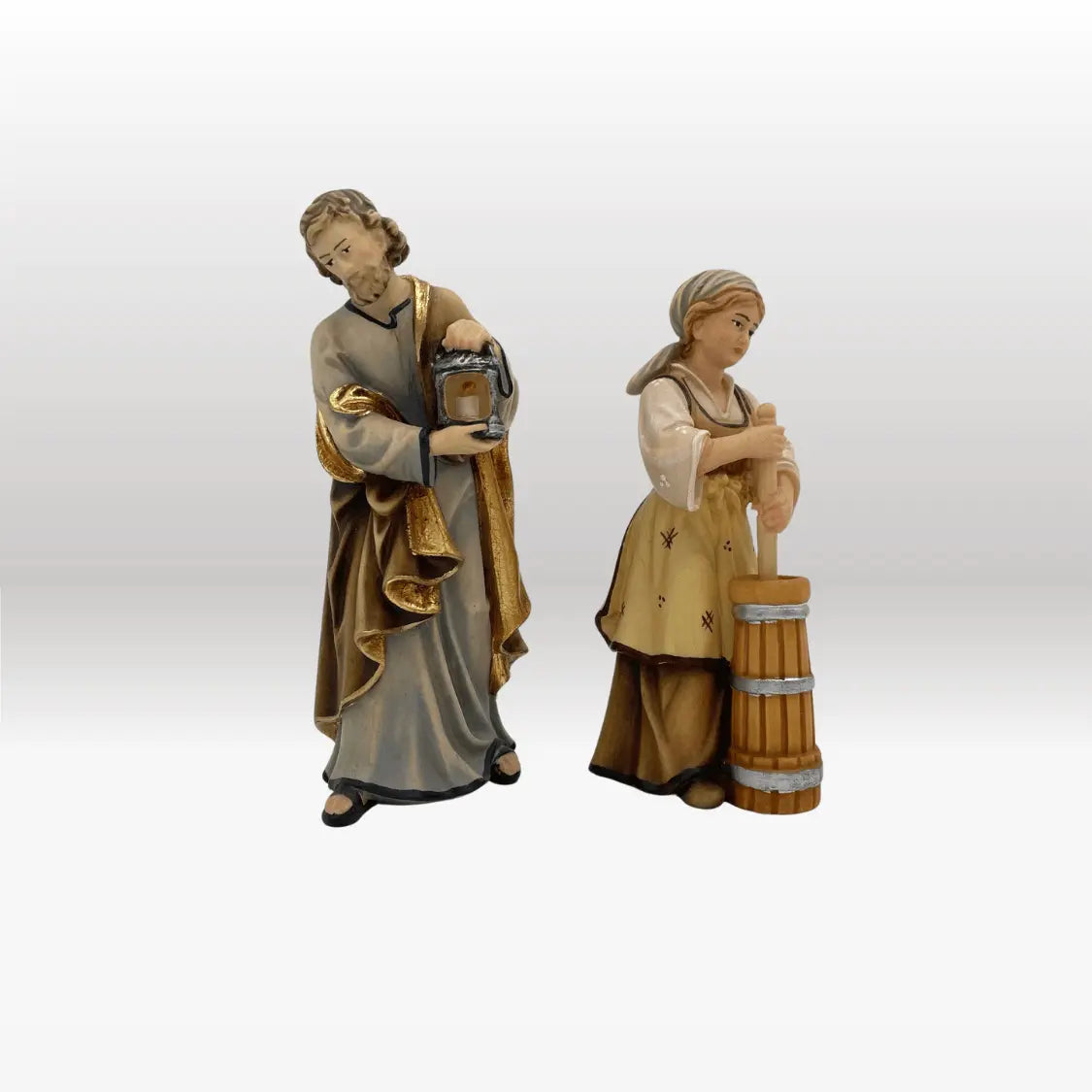 Hirtin mit Butterfass von Kostner-4