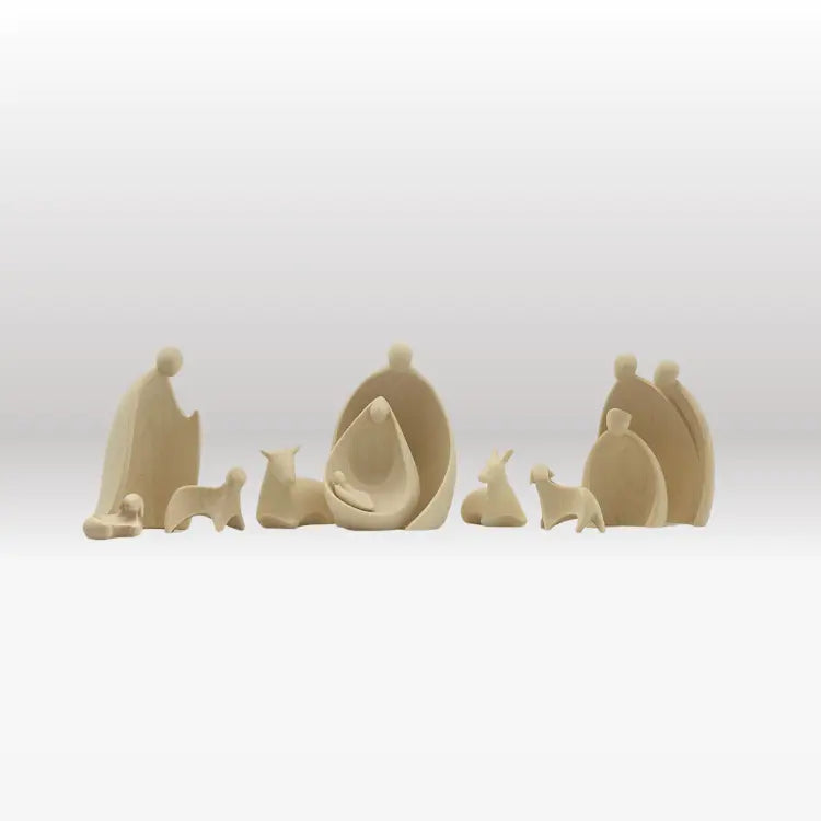 Krippenfiguren Set (10 Figuren) von Ambiente Design