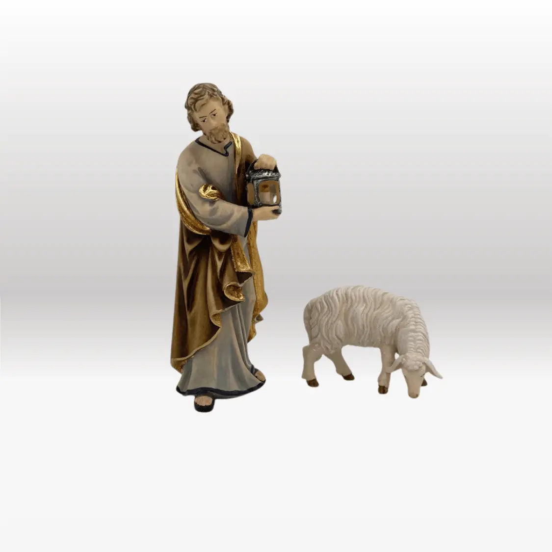 Schaf fressend rechtsschauend von Kostner-5