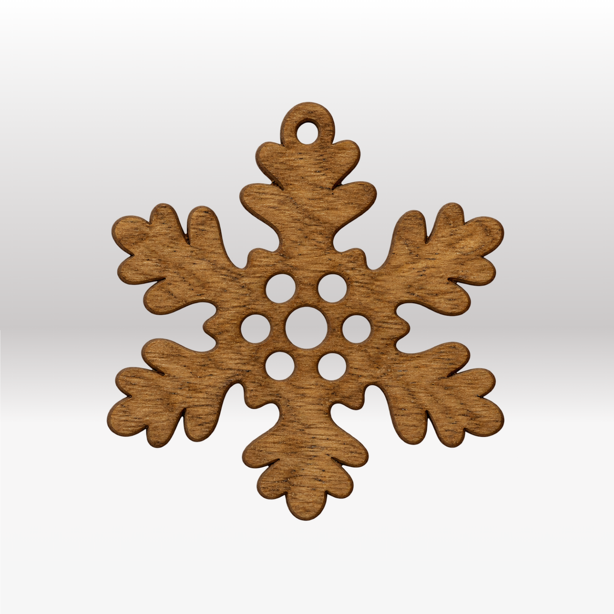 Akantus Holzschmuck braun