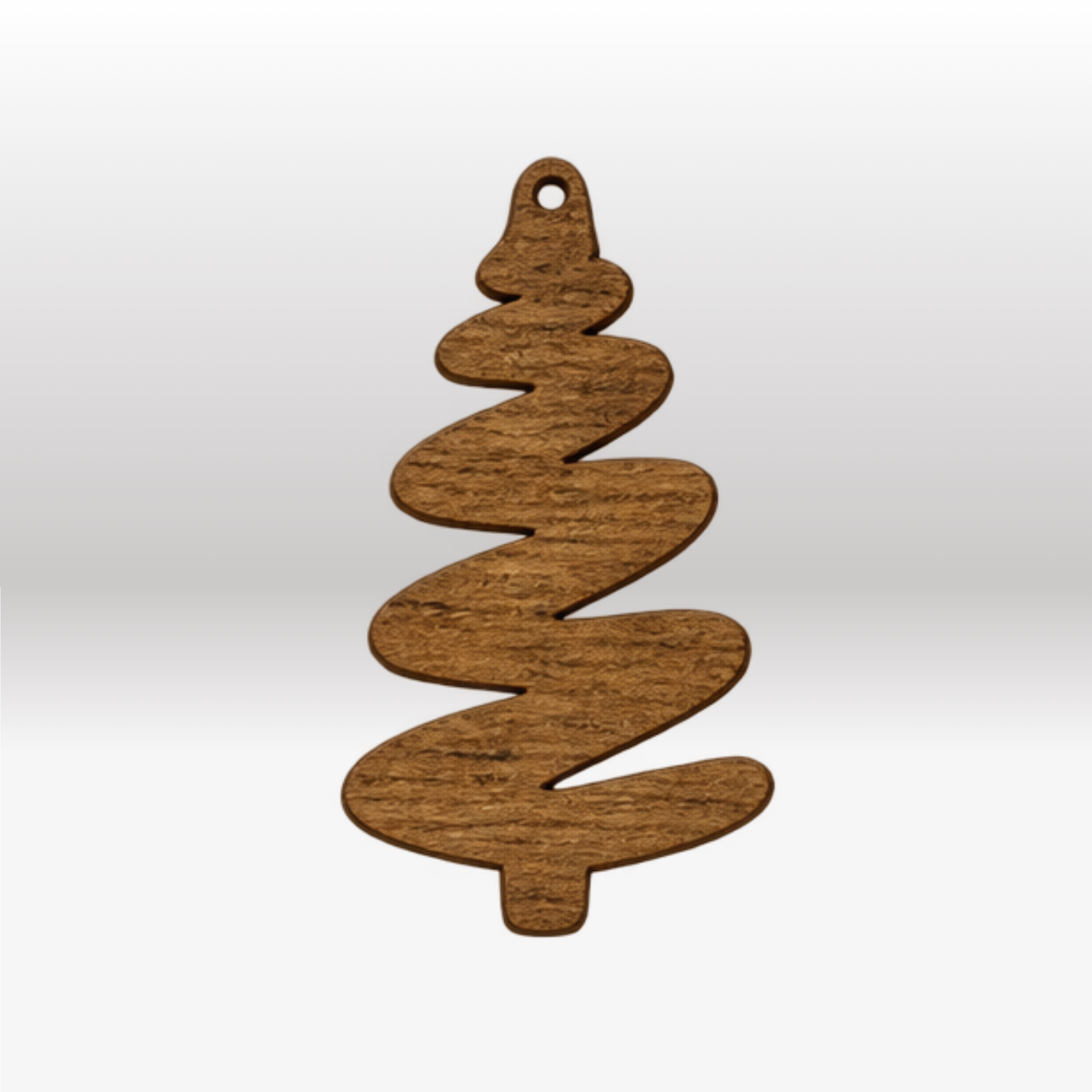 Akantus Holzschmuck braun