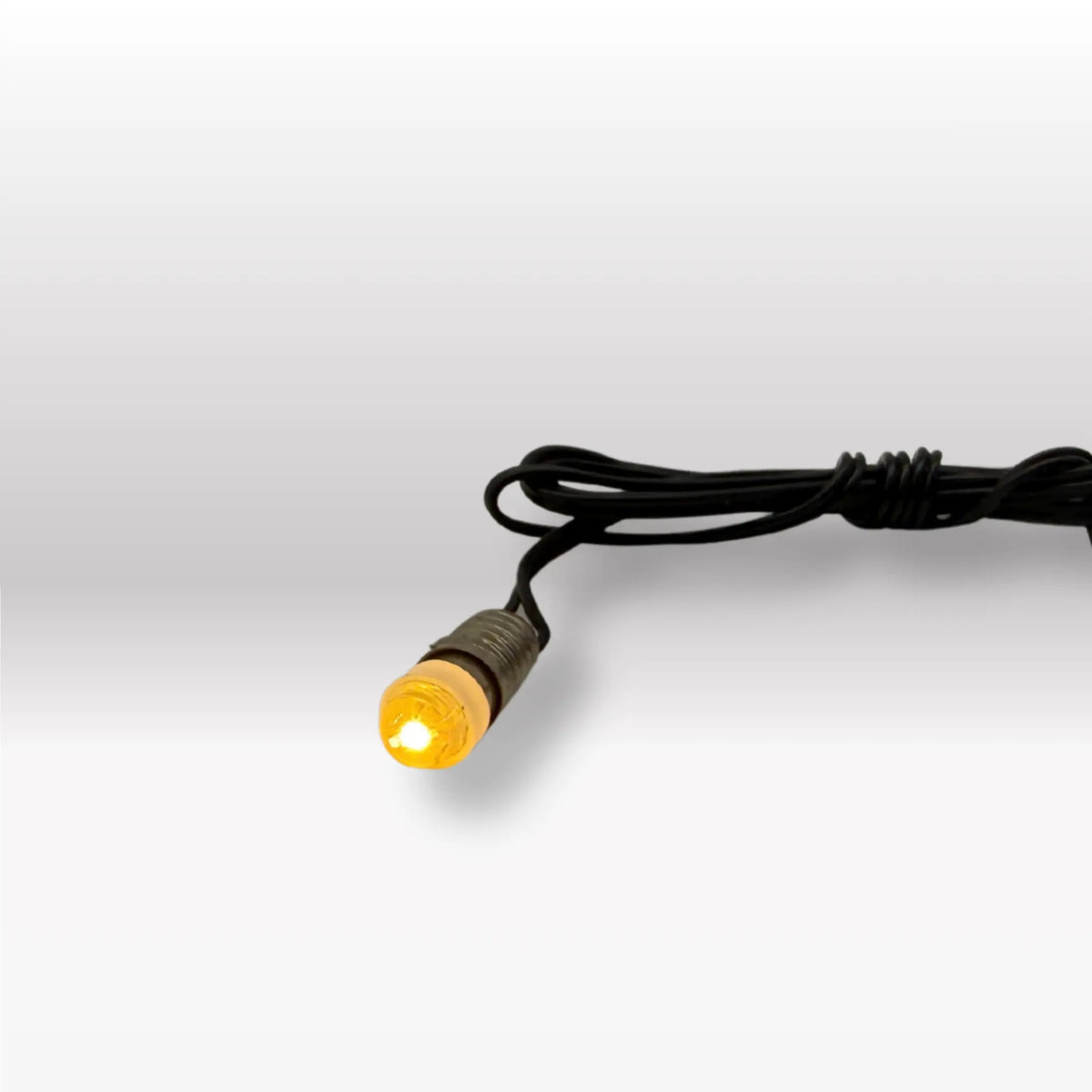 Schraubbirne weiß LED mit Kabel