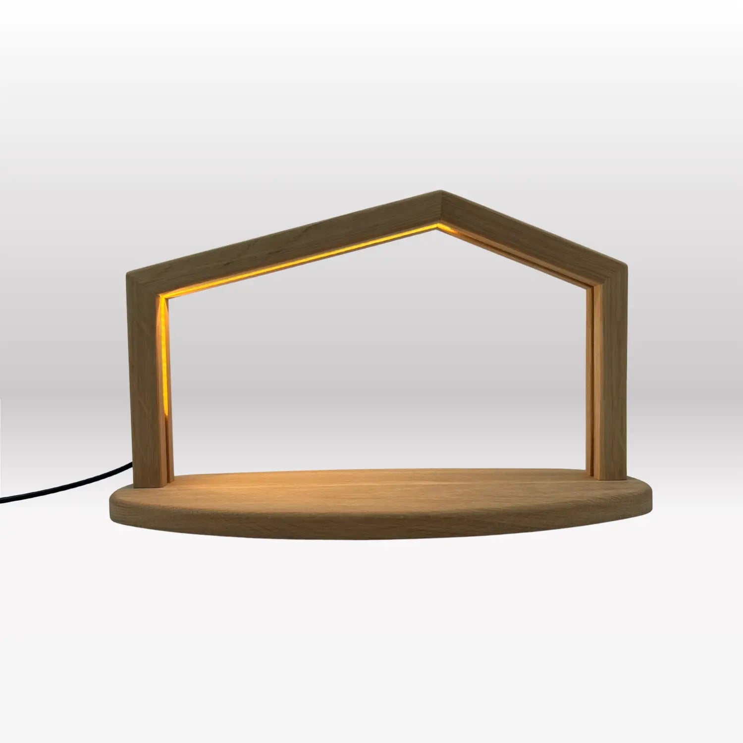 Krippenstall: "Akantus Design" Eiche