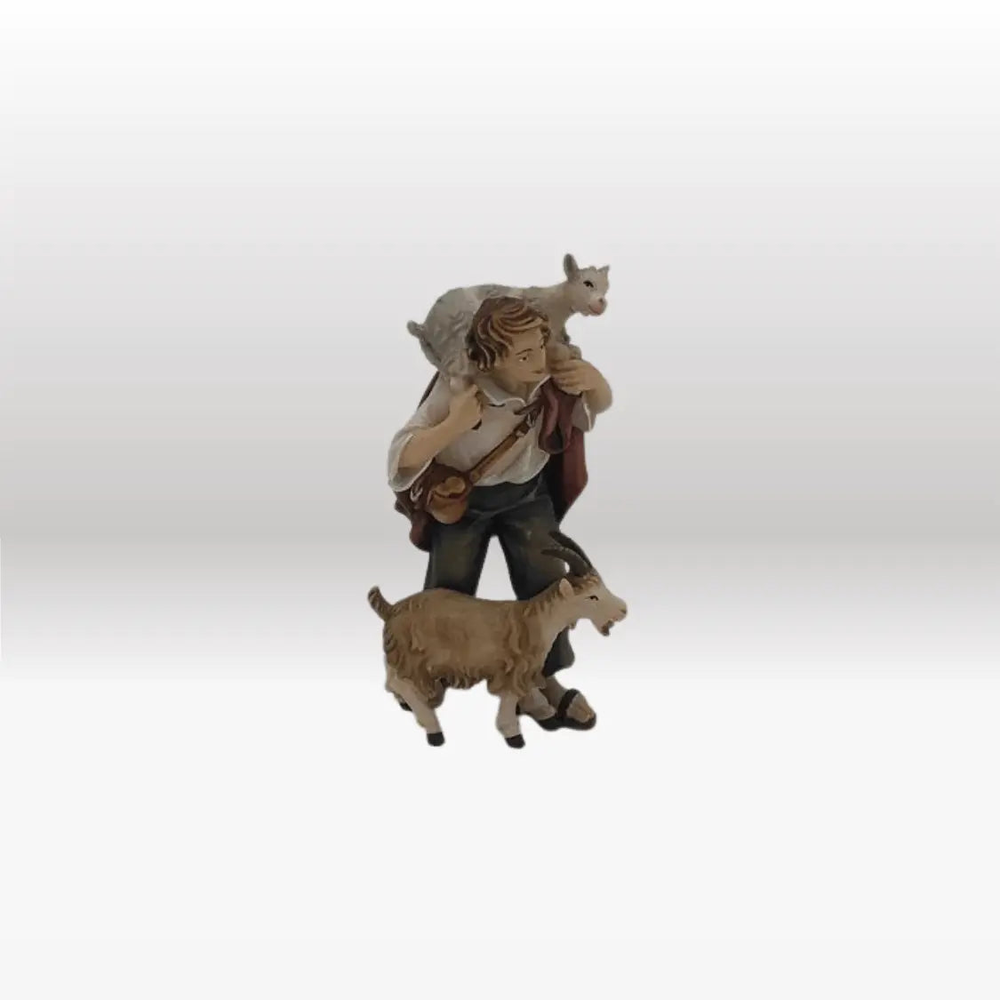 Hirte mit Ziegen von Kostner-1