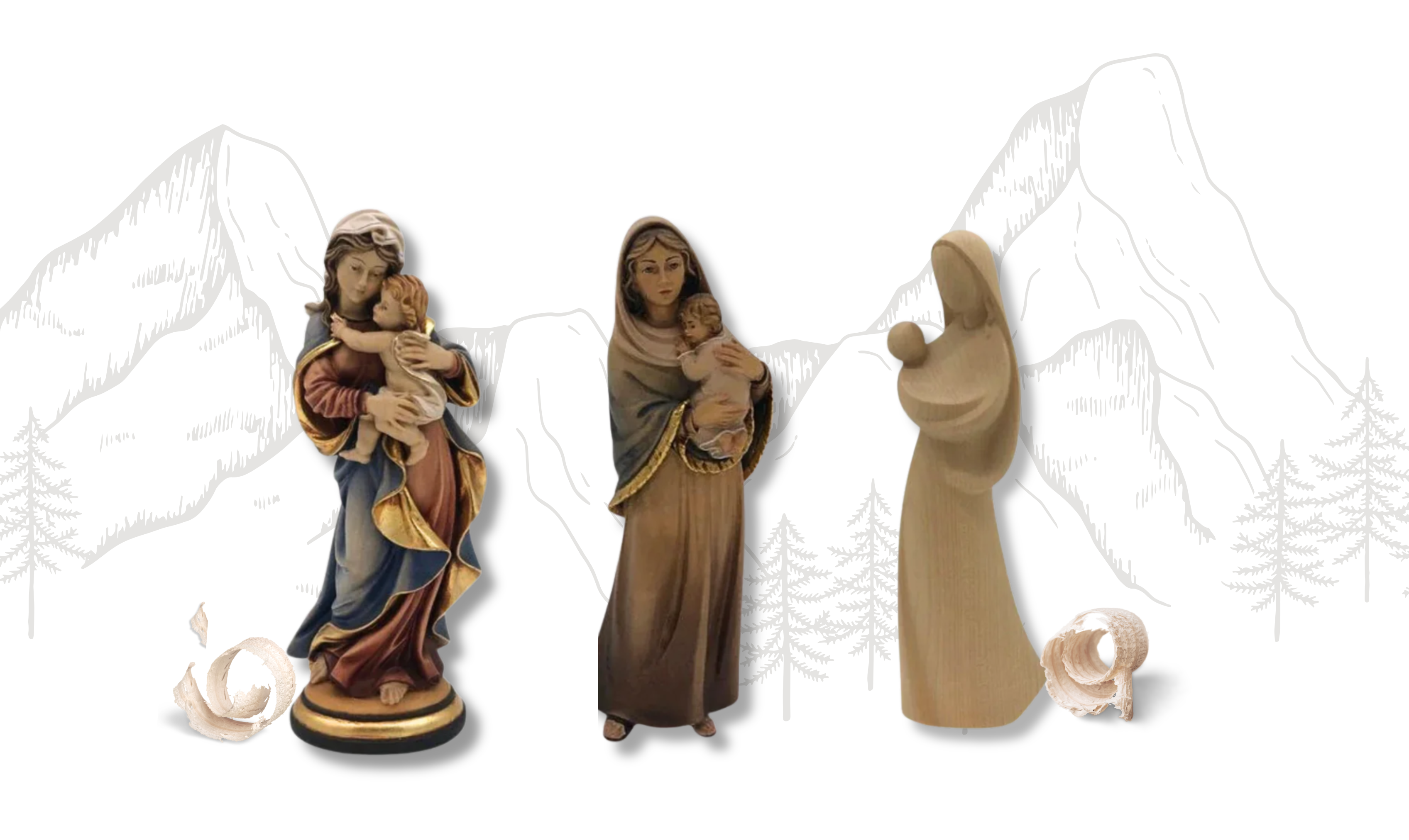 Warum ist die Madonna aus Holz seit Jahrhunderten ein Zeichen von Schutz und Geborgenheit?