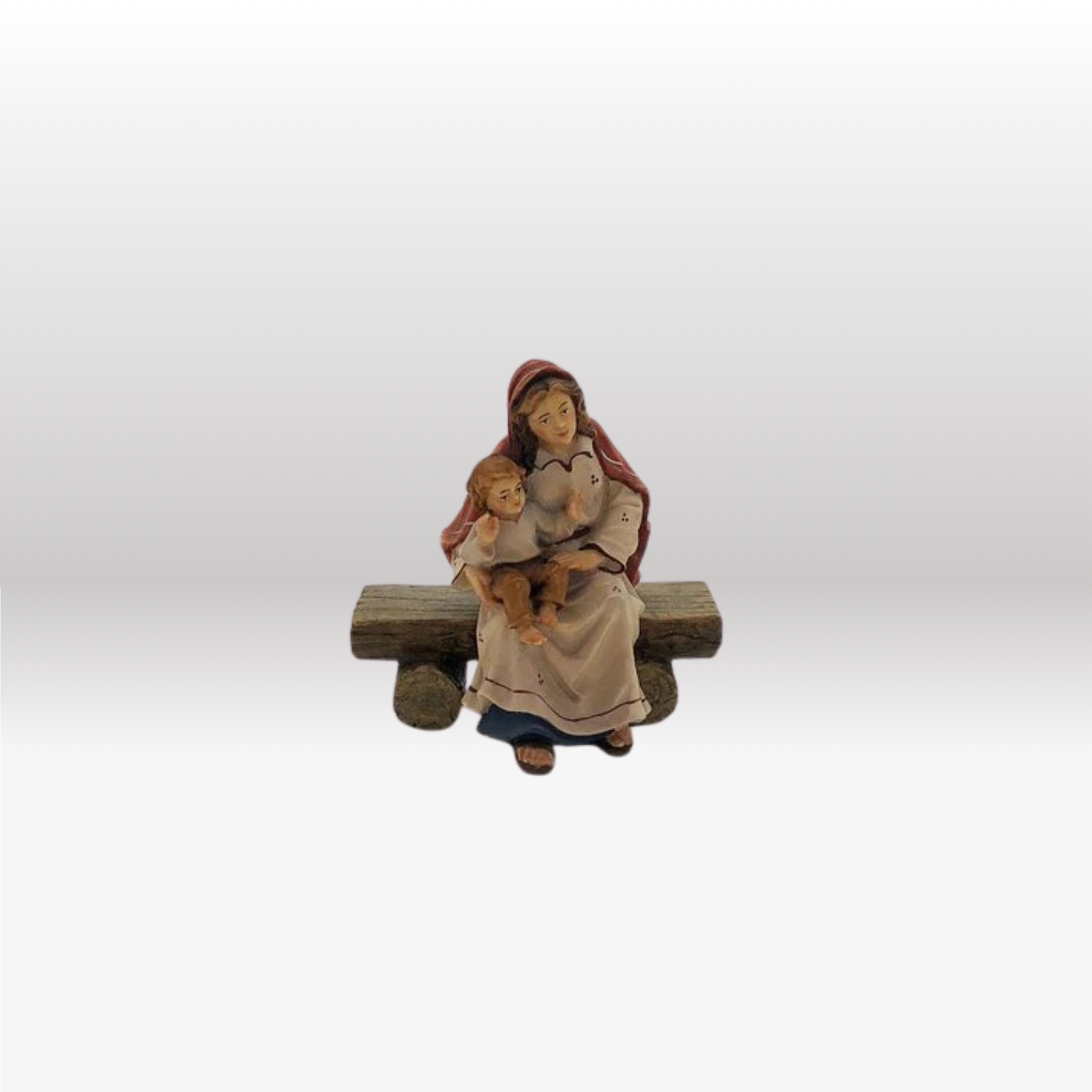 Hirtin mit Kind (ohne Bank) von Kostner-1