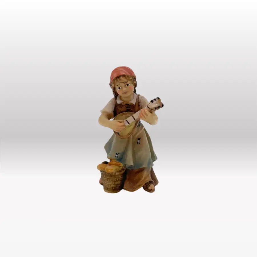 Mädchen mit Mandoline von Heimatkrippe-1