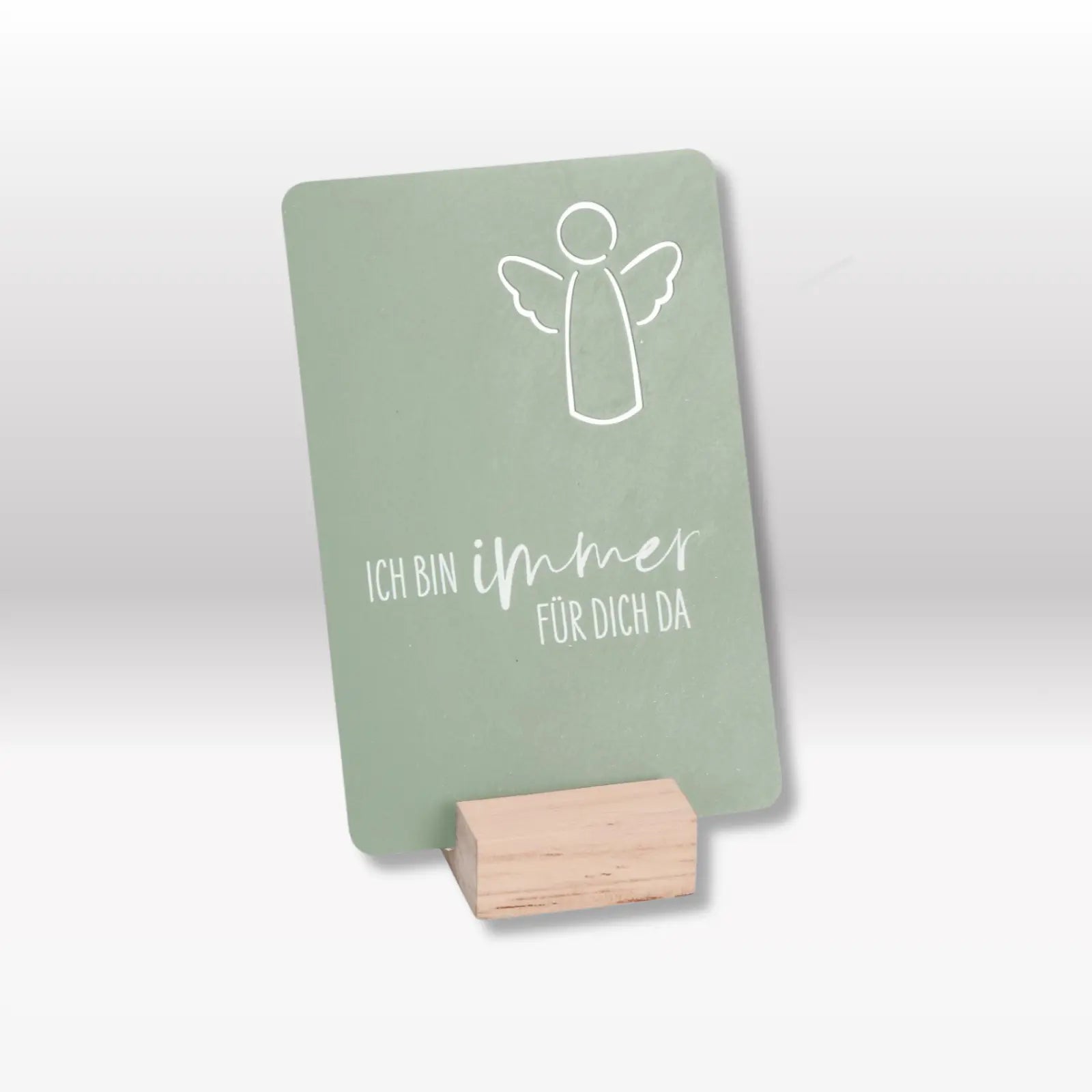 Metalltafel "Ich bin immer für dich da"
