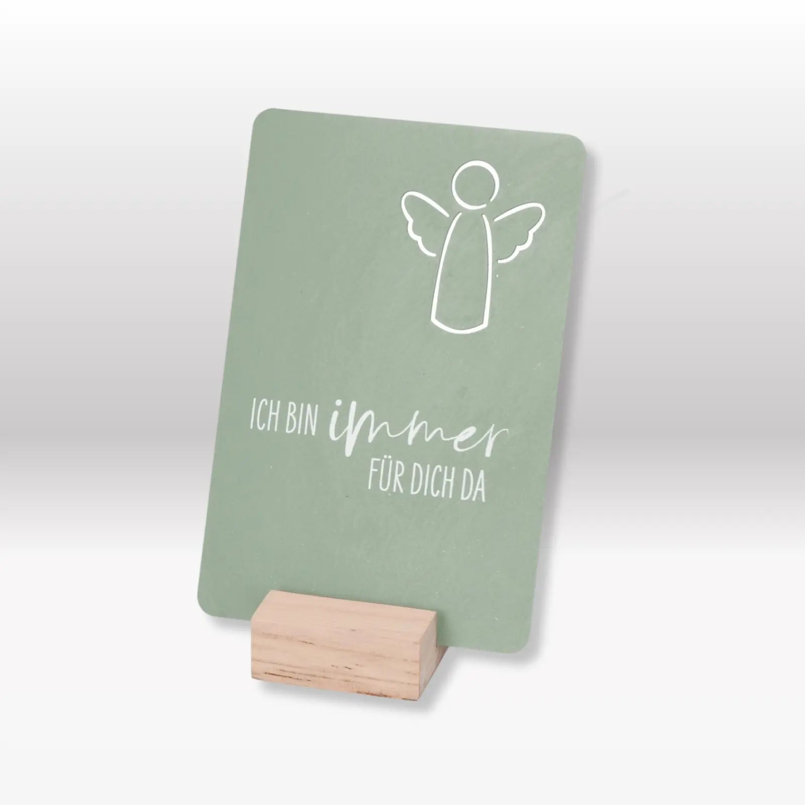 Metalltafel "Ich bin immer für dich da" _ 1