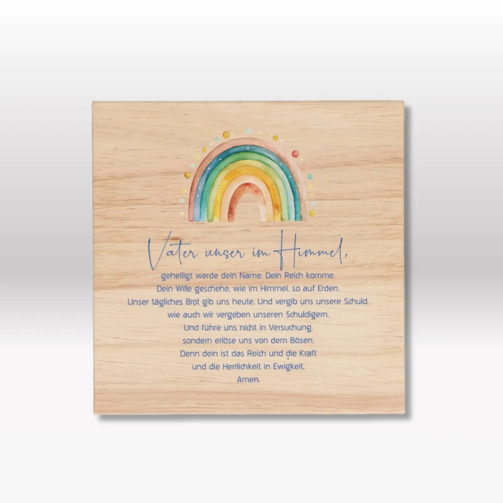Holztafel aus Eiche - Vater unser