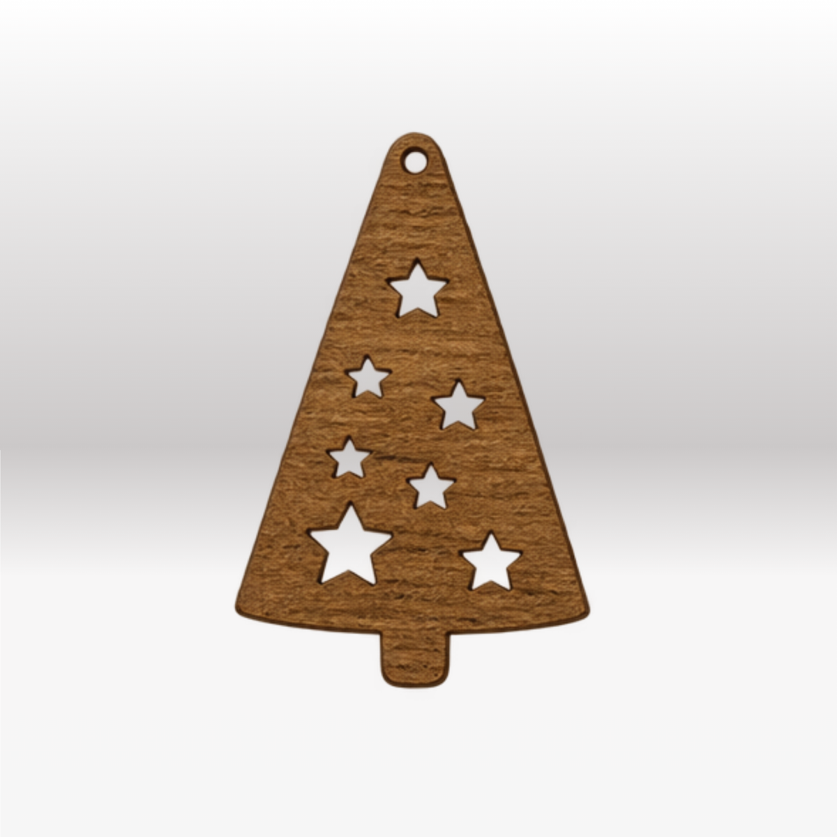 Akantus Holzschmuck braun