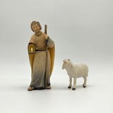 Schaf vorwärts schauend Krippenfigur von Licht