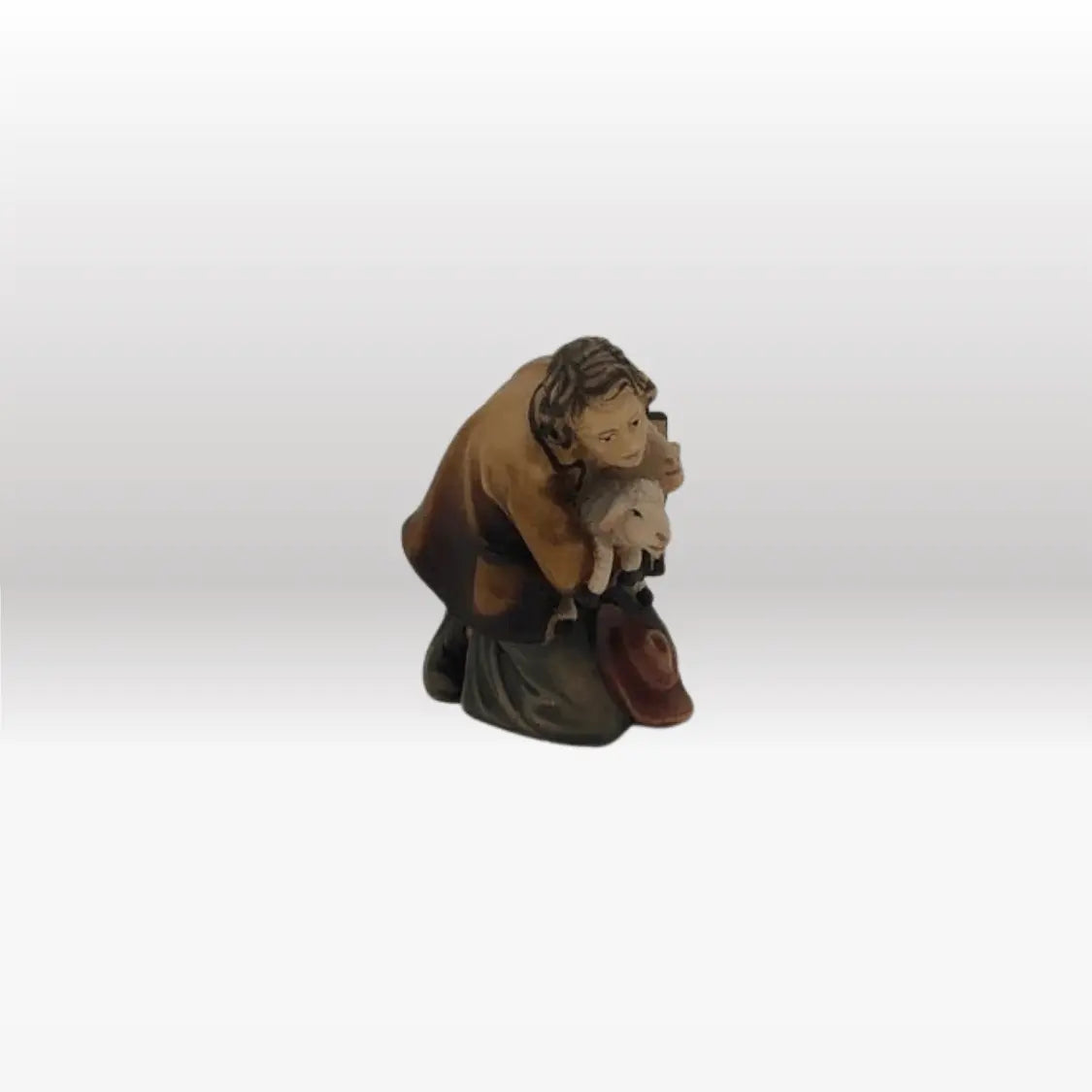 Hirte kniend mit Lamm von Kostner-2