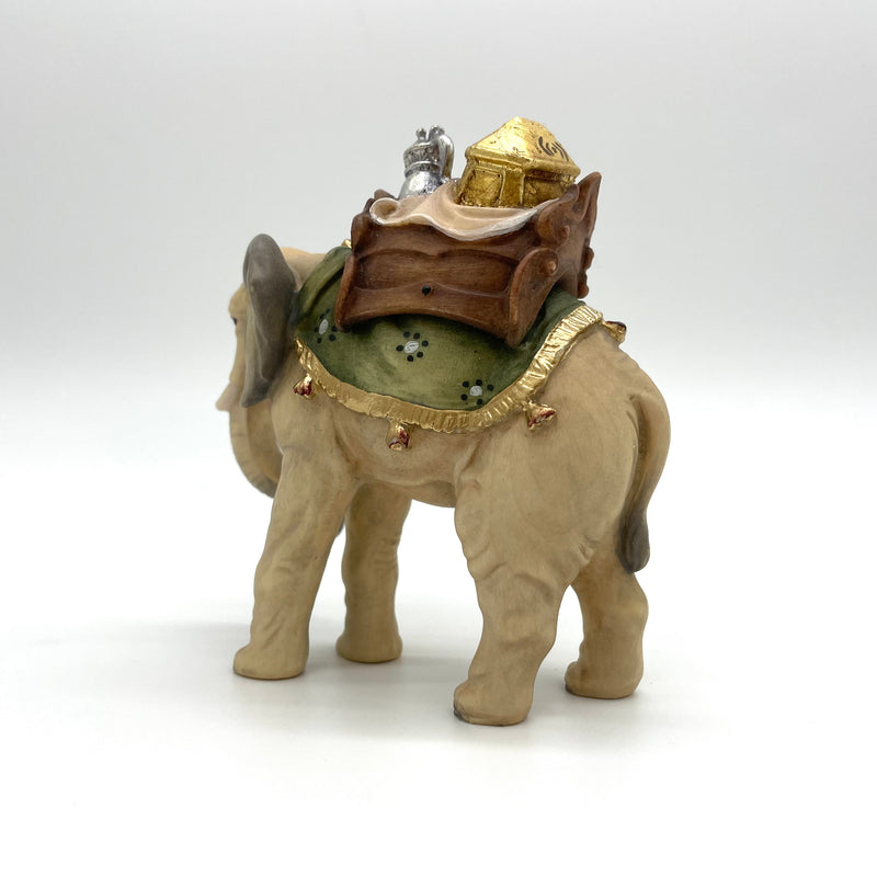 Elefant mit Gepäck Krippenfigur von Heimatkrippe