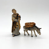 Esel mit Holz Krippenfigur von Kostner Kostner