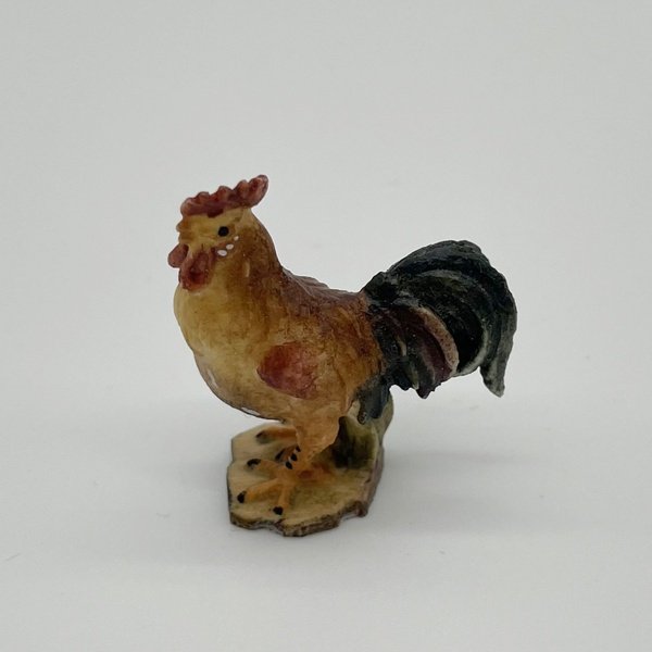 Hahn Krippenfigur von Kostner Kostner
