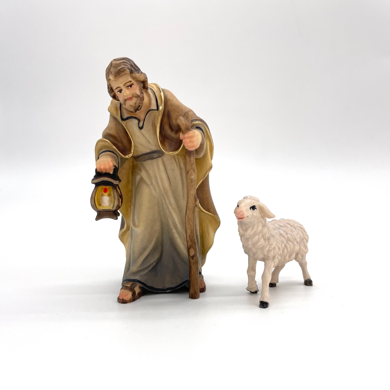 Schaf gehend Krippenfigur von Heimatkrippe