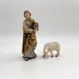 Schaf fressend linksschauend Krippenfigur von Kostner