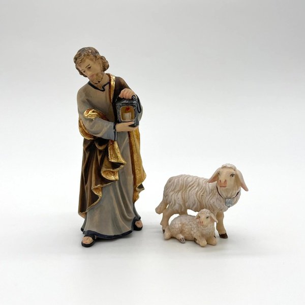 Schaf und Lamm Krippenfigur von Kostner Kostner